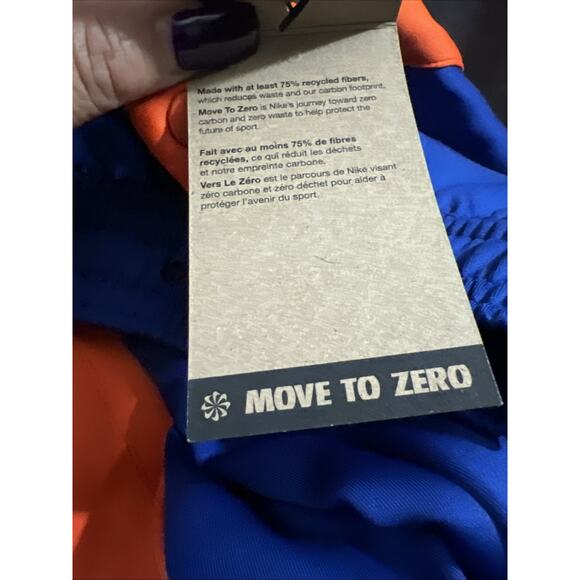 Nike New York Knicks NBA Pregame Warmup Button Sweatpants Blue MEN Size XL Tall - Picture 8 of 14